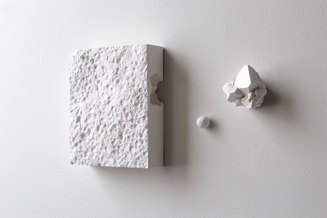 Shinji Turner-Yamamoto, ‘Constellaria #23’, 2020, Mixed Media, Cast gypsum from; c.a. 450-million-year-old fossils, cultured crystals grown on c.a. 450-million-year-old fossil fragments, and a Rajasthan desert iron-oxide nodule, Sapar Contemporary