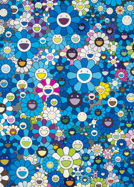 Takashi Murakami, ‘An Homage To Ikb 1957 D’, 2012, Julien's Auctions
