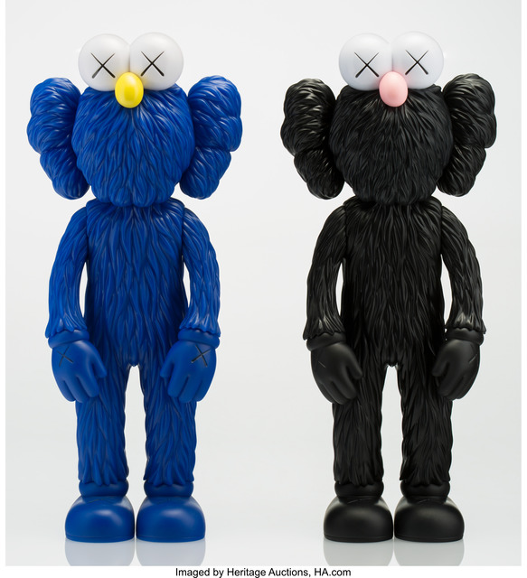 KAWS, ‘BFF (Open Edition) (Black and MoMA) (two works)’, 2017, Heritage Auctions