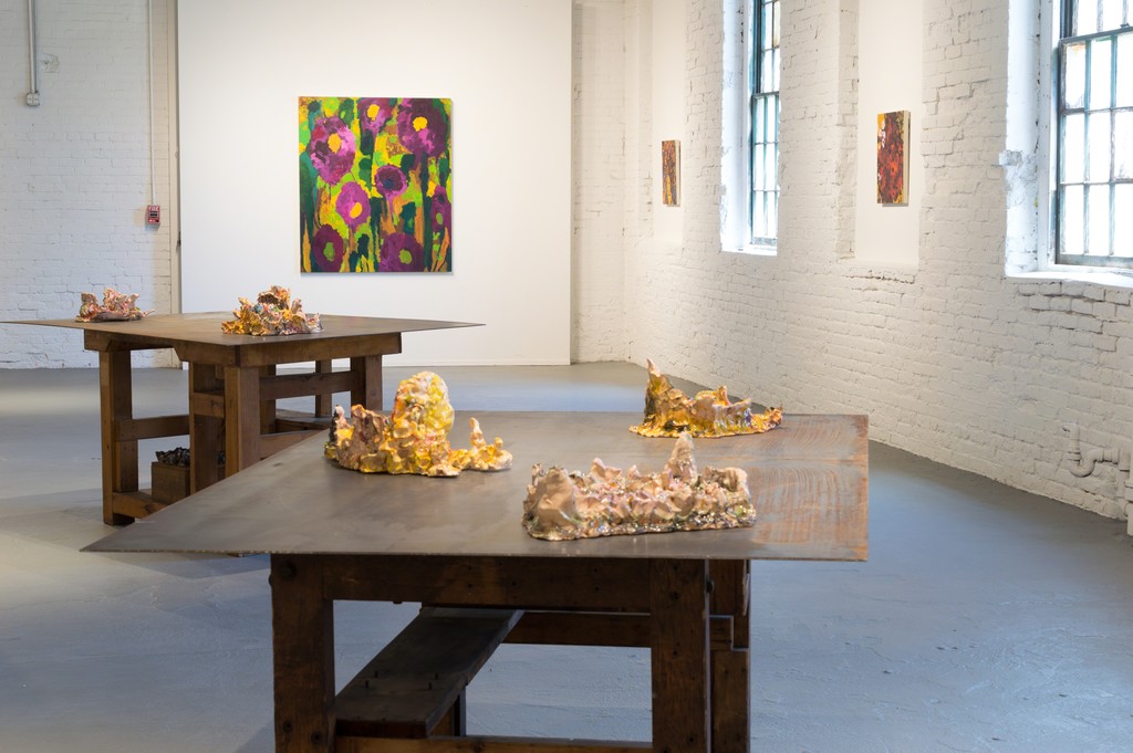 Work by Rob Ventura in False Indigo at PROTO Gallery. Work by Rob Ventura in False Indigo at PROTO Gallery.