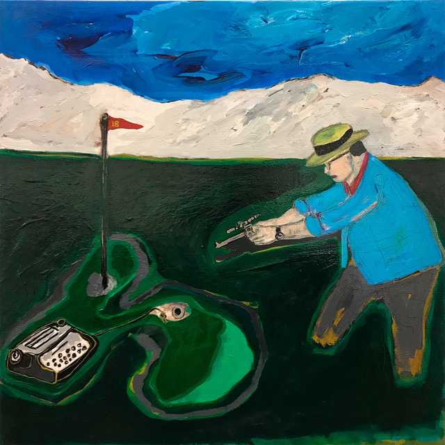 Morrison Pierce, ‘Hole in One’, 2021, Painting, Acrylic on canvas, McVarish Gallery