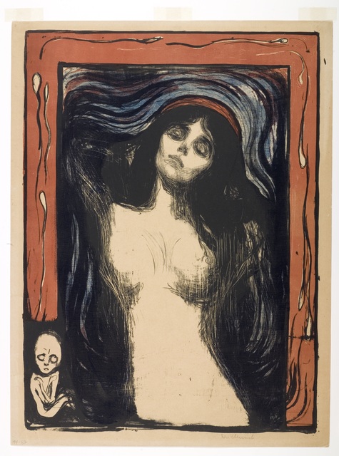 Edvard Munch, ‘Madonna ’, 1895/1902, Munch Museum