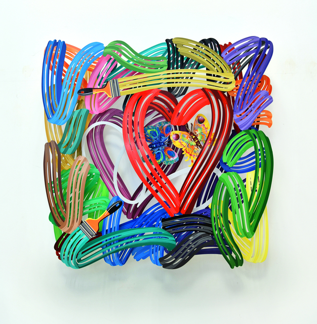 David Gerstein, ‘HONEYMOON蜜月’, 2019, Installation, Aluminum鋁 4層, Artrue Gallery