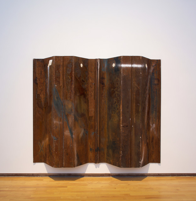 Rosy Keyser, ‘ea Wall (Stell Kilt Redux)’, 2017, Sculpture, Steel, spray paint, MASS MoCA