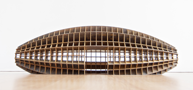 Los Carpinteros, ‘Sala de Lectura Quimbumbia’, 2017, Sculpture, Corten Steel, Galería Albarrán Bourdais