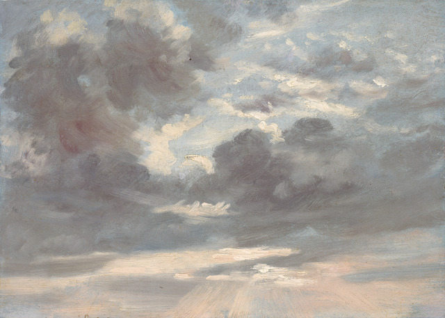 John Constable, ‘Cloud Study: Stormy Sunset’, 1821-1822, Painting, Oil on paper on canvas, National Gallery of Art, Washington, D.C.