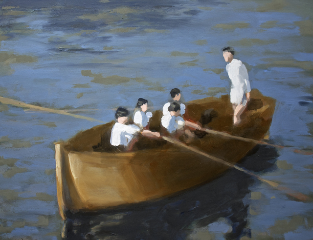 David Storey, ‘Ship of dreams’, 2017, Painting, Oil on canvas, Art of Treason