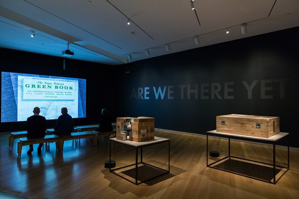 Installation view of 'Unpacking the Green Book: Travel and Segregation in Jim Crow America' Installation view of 'Unpacking the Green Book: Travel and Segregation in Jim Crow America'
