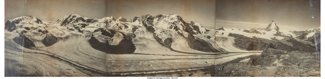 Vittorio Sella, ‘Matterhorn Mountain Range’, 19th century, Heritage Auctions