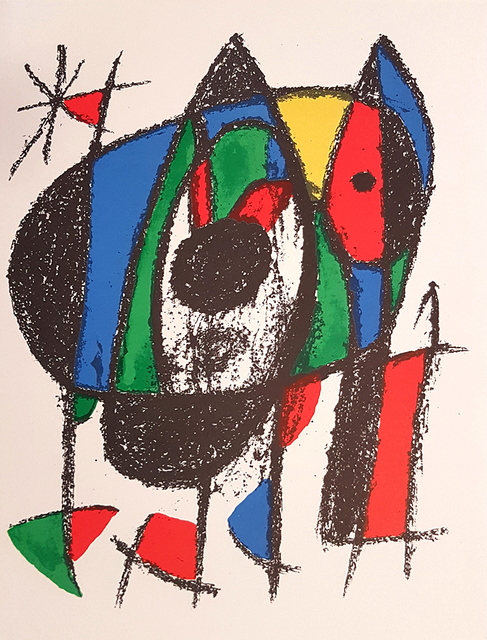 Joan Miró, ‘Mirò Lithographe II - Plate V’, 1975, Wallector