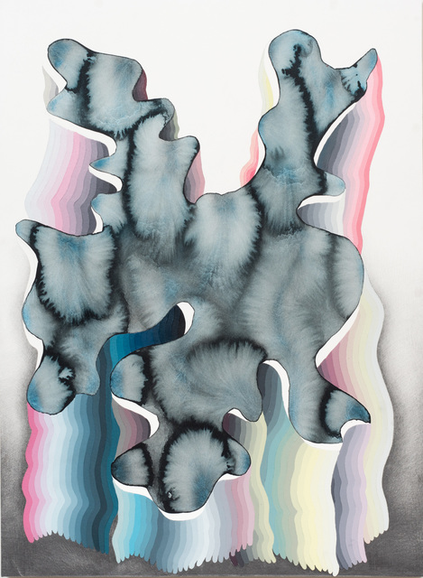 Justin Margitich, ‘Variations 10’, 2015, Painting, Acrylic, watercolor and pencil on panel, Moskowitz Bayse