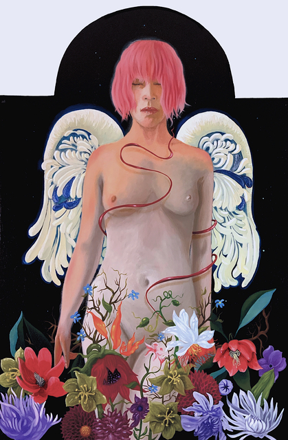 Jon Christopher Gernon, ‘Asteria’, 2021, Painting, Egg Tempera & Oil on panel, 33 Contemporary