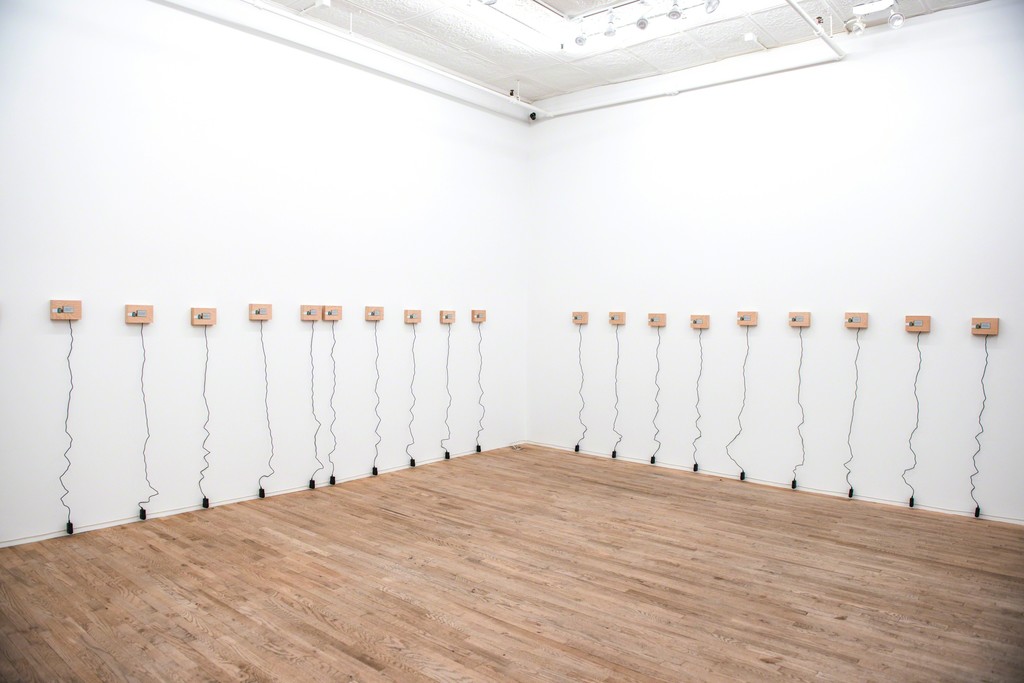Installation view of Zach Gage's Glaciers Installation view of Zach Gage's Glaciers