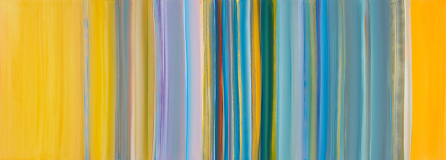 Willy Bo Richardson, ‘Flow 3: Saffron Banner (Triptych)’, 2019, ClampArt