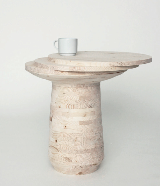Silvia Knüppel, ‘Pl(a)ywood table #2’, 2017, Design/Decorative Art, Unpainted spuruce wood, Priveekollektie Contemporary Art | Design