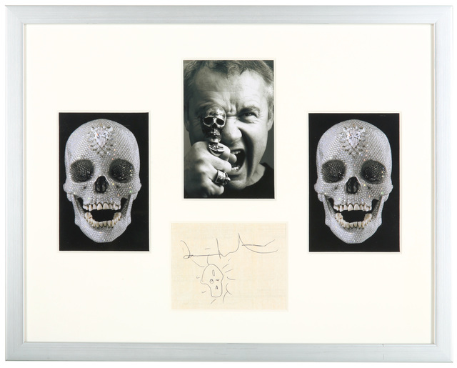 Damien Hirst, ‘Doodle & Signature’, Chiswick Auctions
