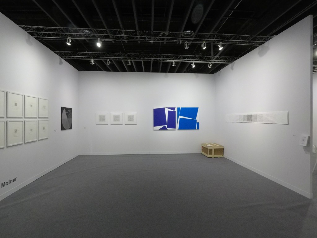 Vera MOLNAR - Solo show at Volta New-York - March 2018 Vera MOLNAR - Solo show at Volta New-York - March 2018