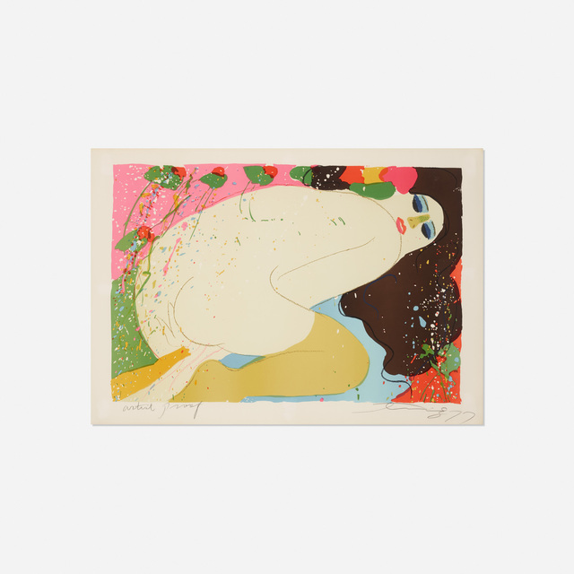 Walasse Ting 丁雄泉, ‘I Love to Eat Strawberries’, 1977, Wright