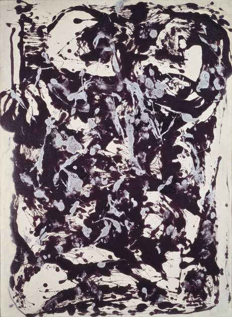 Jackson Pollock, ‘Brown and Silver I.’, ca. 1951, Painting, Enamel and silver paint on canvas, Art Resource
