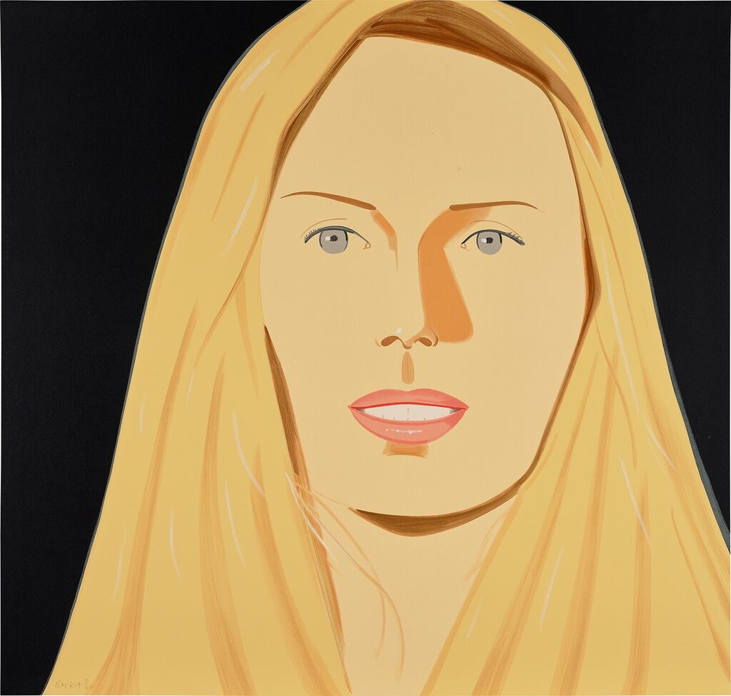 Alex Katz - Sarah, from Three Portraits Silkscreen Suite (S. 501)