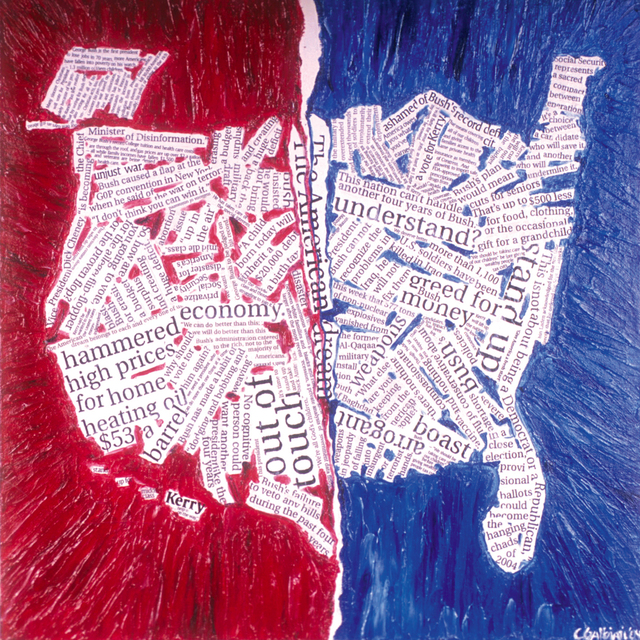 Christina Galbiati, ‘America Divided’, 2004, Alessandro Berni Gallery
