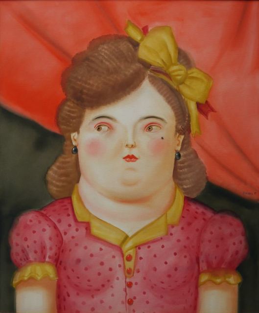 Fernando Botero, ‘Mujer con Moño’, 1981, Painting, Watercolor on Paper, Galería Duque Arango