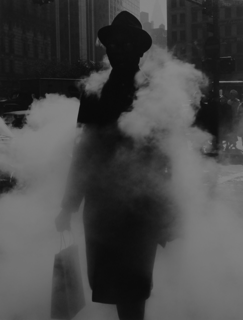 Arthur Tress, ‘Man in steam, NY’, 1968, Photography, Gelatin silver print, Galerie Esther Woerdehoff