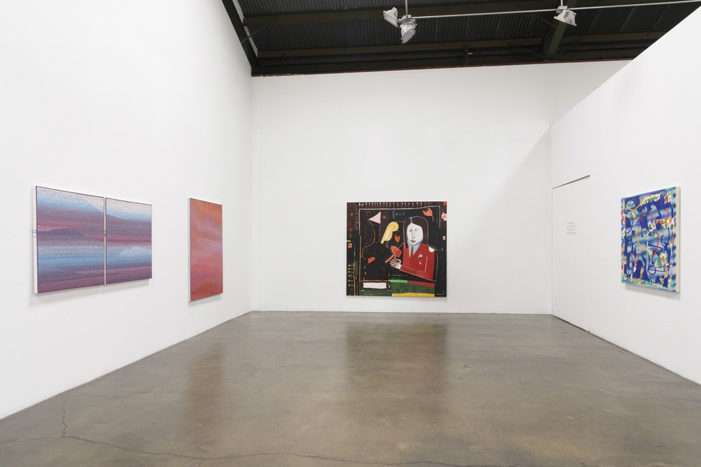 Installation View: Group Show, featuring Trudy Benson, Farshad Farzankia, Benjamin Klein, and Jean Isamu Nagai at Richard Heller Gallery. Exhibition Dates: January 6 - February 10, 2018.
This image (left to right): Work by Jean Isamu Nagai, Farshad Farzankia, and Trudy Benson. Installation View: Group Show, featuring Trudy Benson, Farshad Farzankia, Benjamin Klein, and Jean Isamu Nagai at Richard Heller Gallery. Exhibition Dates: January 6 - February 10, 2018.
This image (left to right): Work by Jean Isamu Nagai, Farshad Farzankia, and Trudy Benson.
