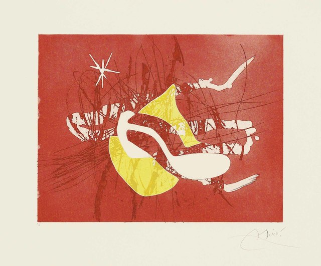 Joan Miró, ‘Plate 29 from: Càntic del Sol’, 1975, Christie's