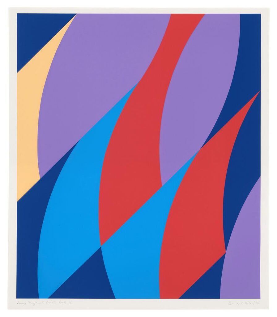 Bridget Riley - Large Fragment