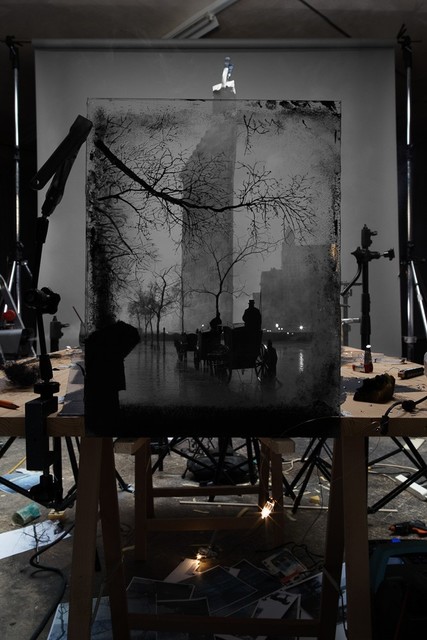 Cortis & Sonderegger, ‘Making of “Flatiron – Evening” (by Edward J. Steichen, 1904)’, 2016, Bryce Wolkowitz Gallery