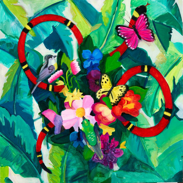 Erika Hess, ‘Devour Me ’, 2020, Painting, Oi on panel, Contemporary Art Matters