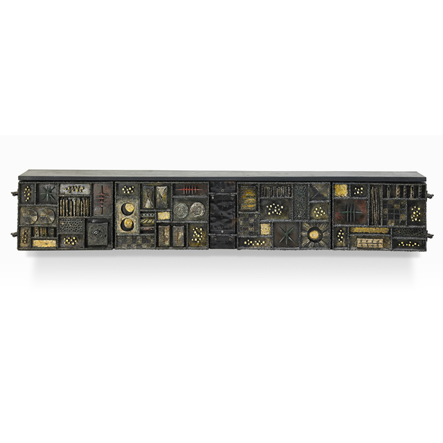 Paul Evans (1931-1987), ‘Massive Sculpture Front Cabinet, New Hope, PA’, 1969, Rago/Wright