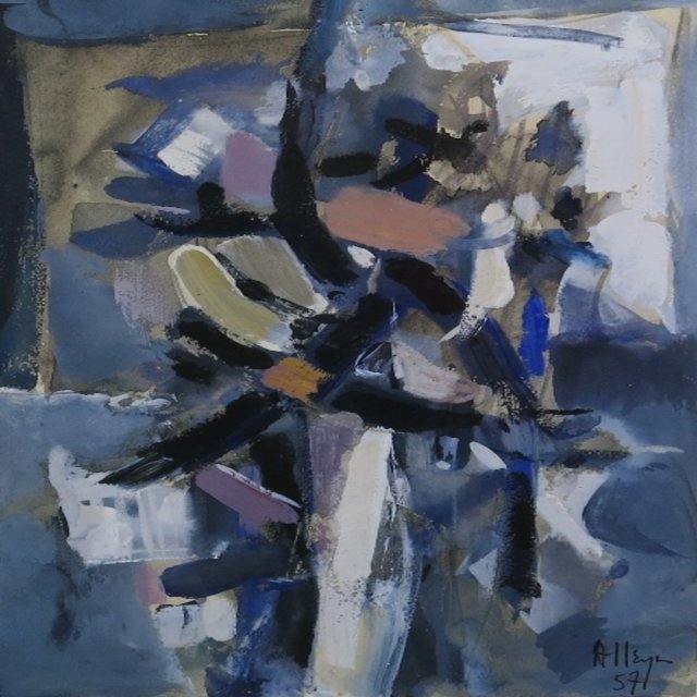 Edmund Alleyn, ‘Composition ’, 1957, Galerie Claude Lafitte