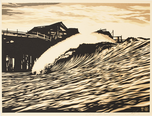 Shepard Fairey (OBEY), ‘Water is The New Black’, 2015, Sping/Break Benefit Auction