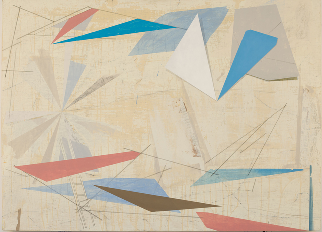 David Collins, ‘Rigging 2’, 2021, Painting, Acrylic on linen mounted on panel, Susan Eley Fine Art