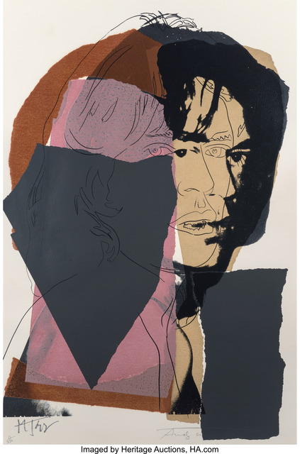 Andy Warhol, ‘Mick Jagger’, 1975, Heritage Auctions