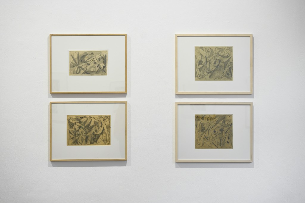 E. W. Nay, 1948-1951, exhibition view, Jahn und Jahn, 2018, © VG Bild-Kunst, Bonn E. W. Nay, 1948-1951, exhibition view, Jahn und Jahn, 2018, © VG Bild-Kunst, Bonn