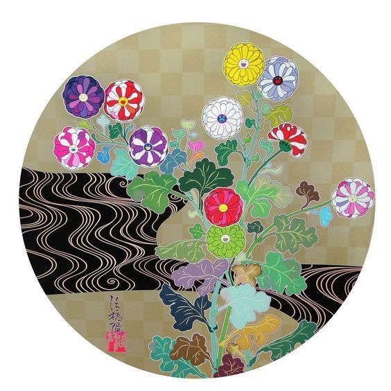 Takashi Murakami, ‘Kansei Korin Gold’, 2010, Der-Horng Art Gallery