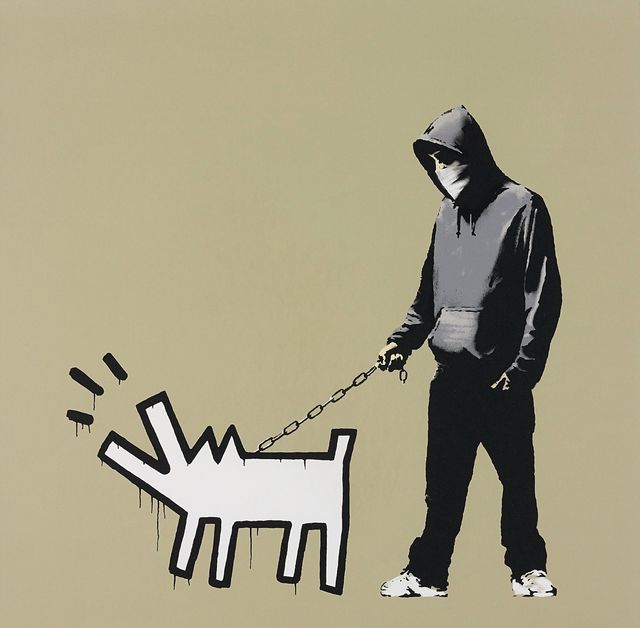 Banksy, ‘Choose your Weapon (Khaki)’, 2010, Gormleys Fine Art