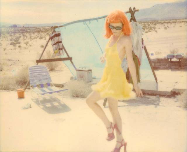 Stefanie Schneider, ‘Red Shoes (Stage of Consciousness) ’, 2007, Photography, Print on Aluminum, based on a Polaroid, Instantdreams