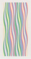 Bridget Riley - Blue Dominance; Green Dominance; Red Dominance ,
1977
