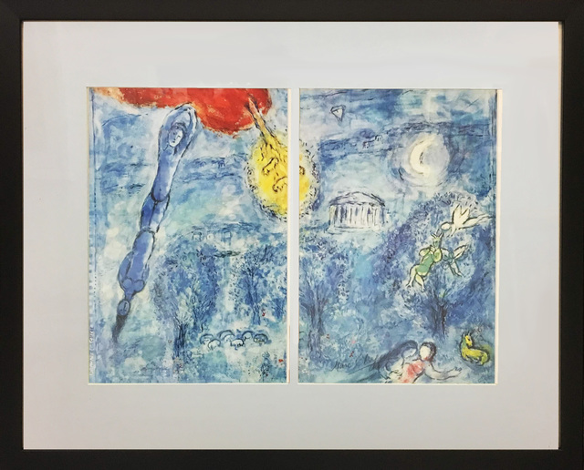 Marc Chagall, ‘Daphnis & Chloe: The 2nd Act’, 1958, Baterbys Art Gallery