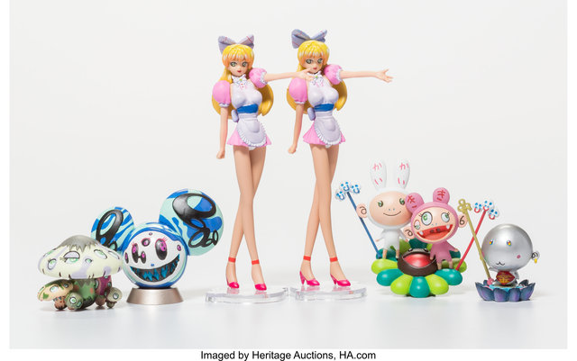 Takashi Murakami, ‘Superflat Museum, partial set of six’, 2005, Heritage Auctions