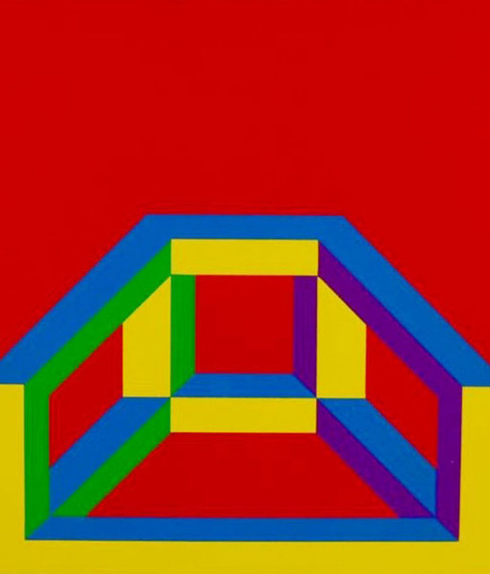 sol lewitt geometric figures & color