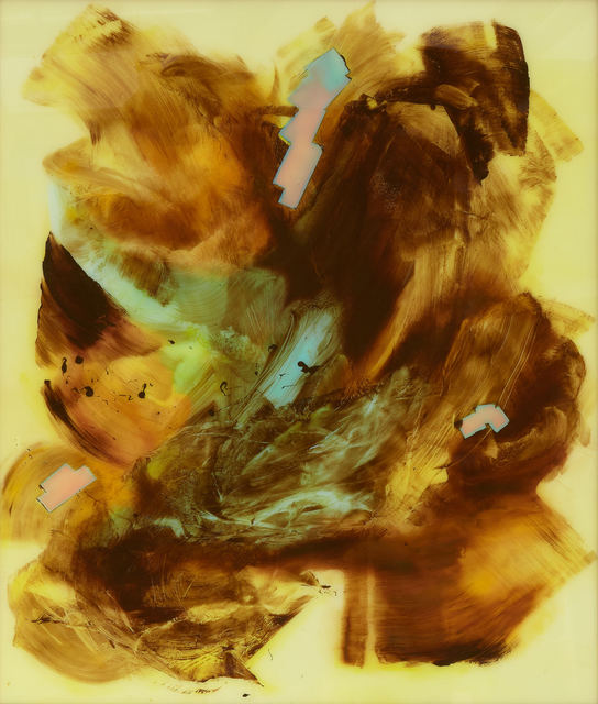 Camille Hannah, ‘Gold and Mountains’, 2019, HOFA Gallery (House of Fine Art)