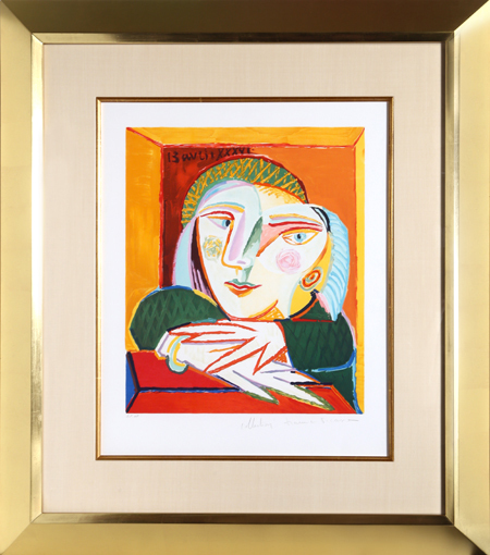 Pablo Picasso, ‘Femme Accoudée à sa Fenêtre’, 1973-Originally created in 1936, RoGallery