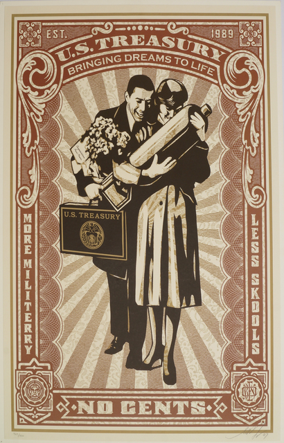 Shepard Fairey, ‘Proud Parents’, 2007, Roseberys