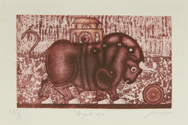 Isidro Fabián, ‘Gigante Rojo’, Bernardini Art Gallery & Auction House