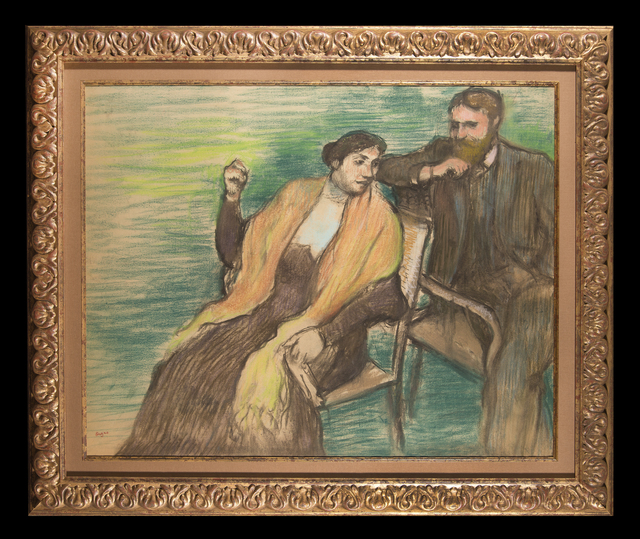 Edgar Degas, ‘Portrait de M. et Mme. Louis Rouart’, ca. 1904, Trinity House Paintings